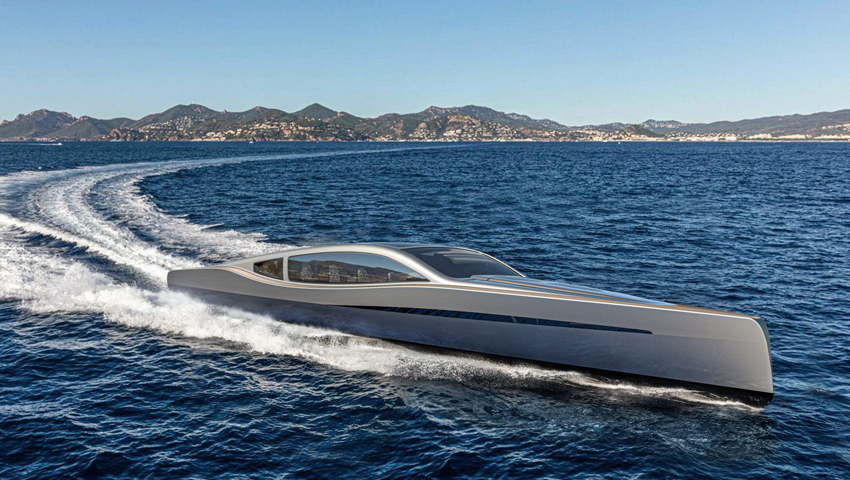 Inception 24 inspirado em iates de corrida